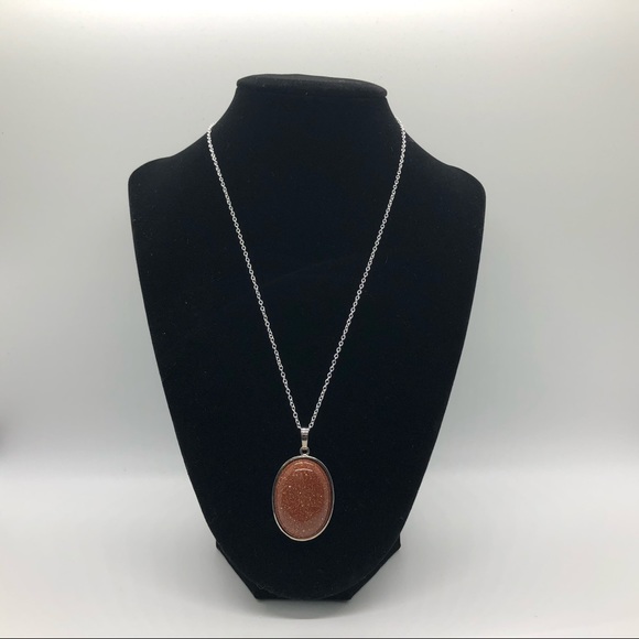 *BUNDLE* Gold Sandstone Necklace/Bracelet/Figurine - Picture 3 of 8